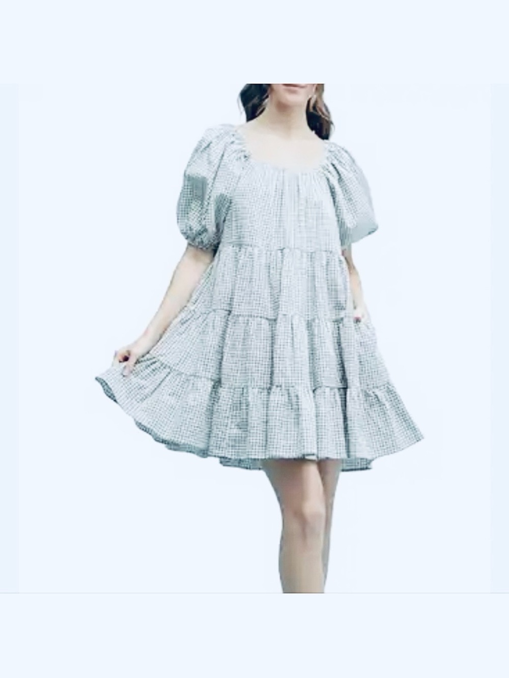 Max Studio Tiered Swing Dress
